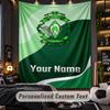 TapestryWerder Bremen FC Custom Name Text Personalized Wall Hanging Tapestry Home Wall Decor