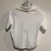 New Balance W Summer Ribbed Collar Short Sleeve Tee nbnff2W512 White