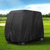 4 Passenger Golf Cart Weatherproofed Cover Heavy Type Compatibility With Cart Brands Dusts Resistant