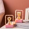 Modern Creative Room Decor Figurine Living Room Decor Girls Sculpture Accessories Cute Home Decor Night Light Ornament Gift