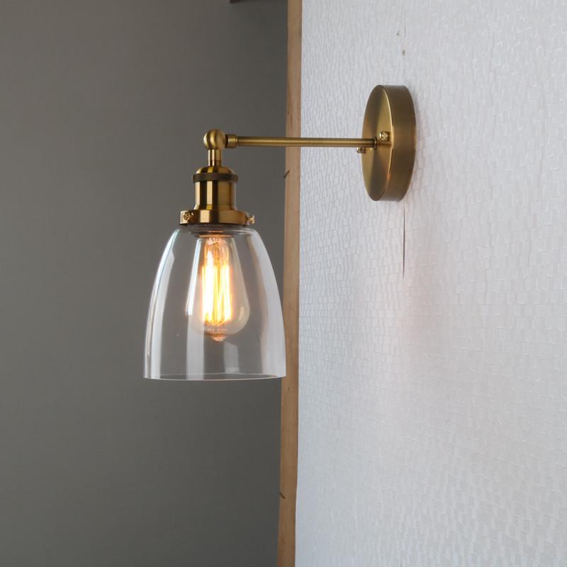 Nordic Retro Wrought Iron Wall Lamp for Bedroom, Balcony, or Staircase