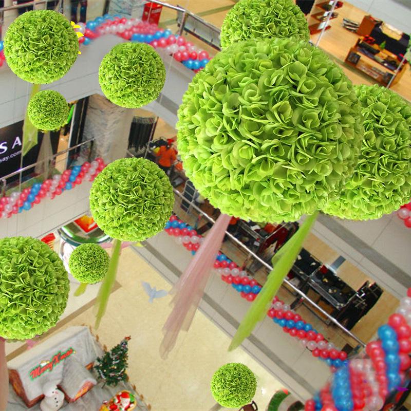 Przedszkolne Dekoracje Wiszące Kule Kwiatowe na Zewnątrz do Sufitu lub Sklepu