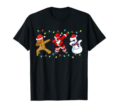 Dubbing Christmas Ugly Christmas Sweater Santa Dub Squad Kids Boys T-Shirt