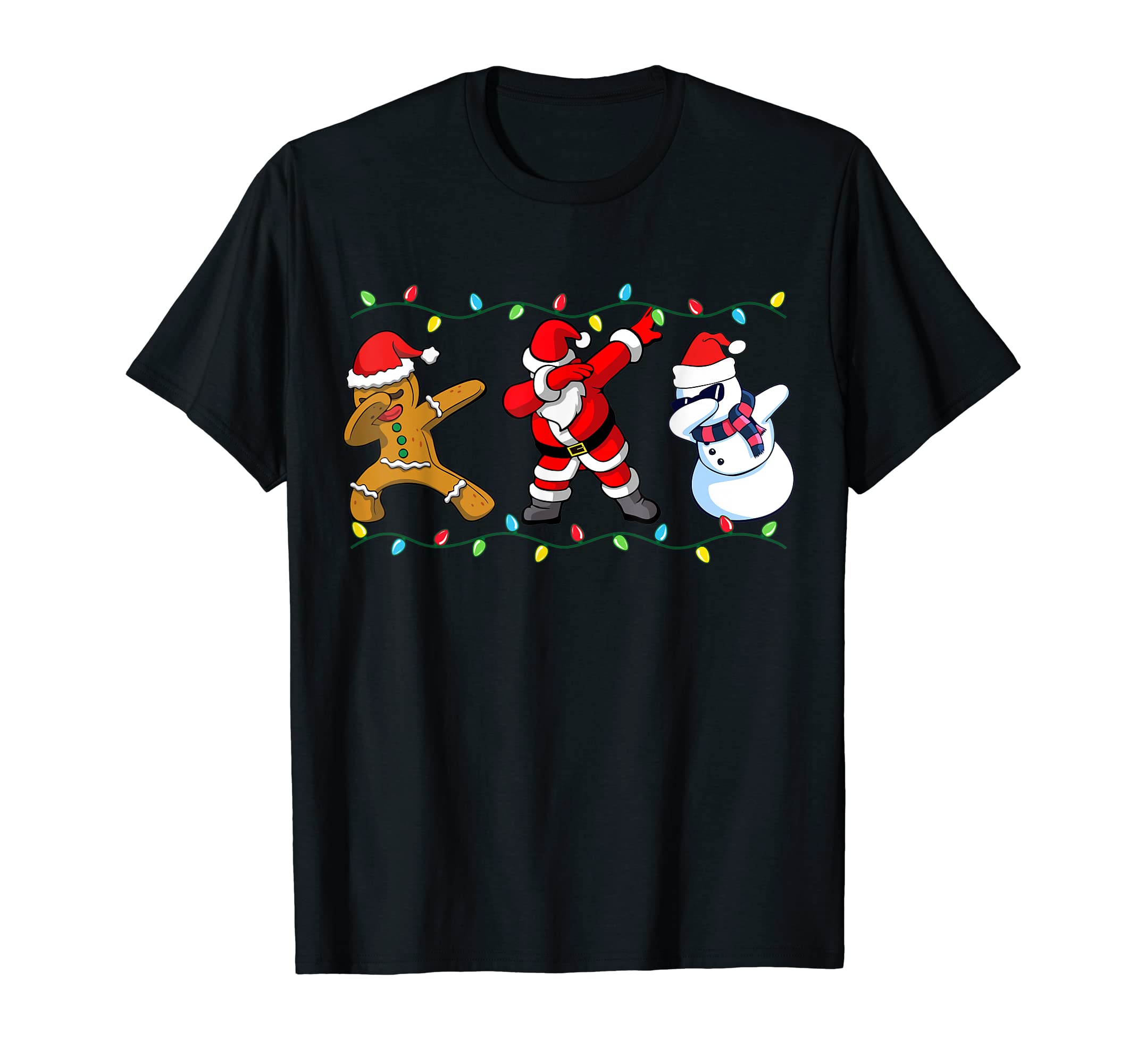 Dubbing Christmas Ugly Christmas Sweater Santa Dub Squad Kids Boys T-Shirt