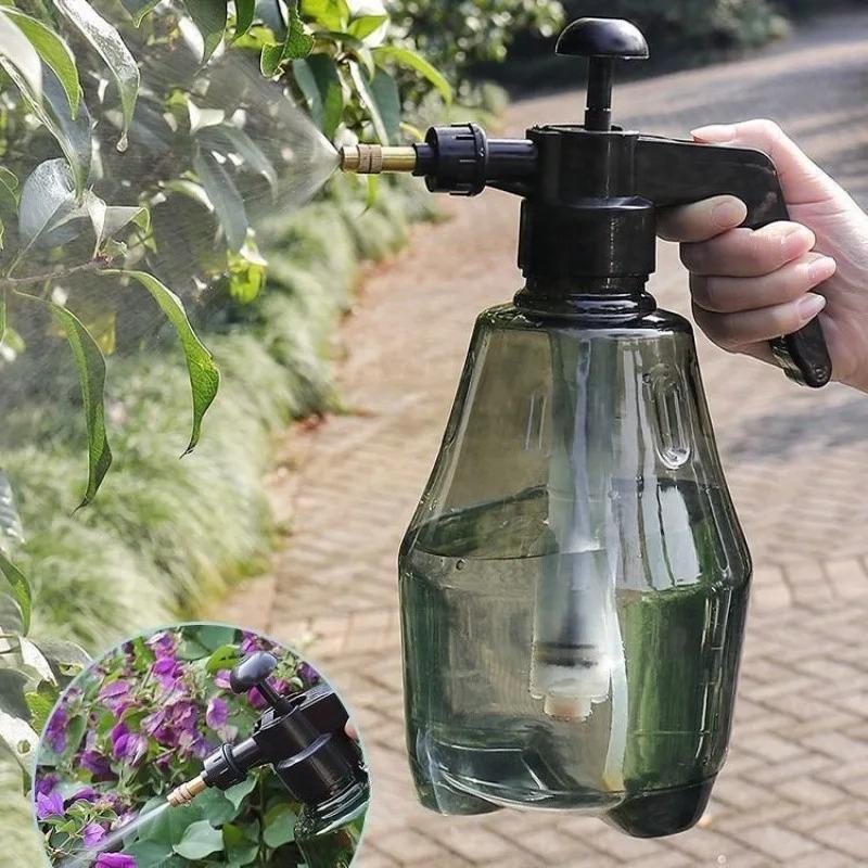 Manual Pneumatic Watering Sprayer Gardening Watering Kettle Cleaning Disinfecting Spray Kettle Garden Tool for Plants Care