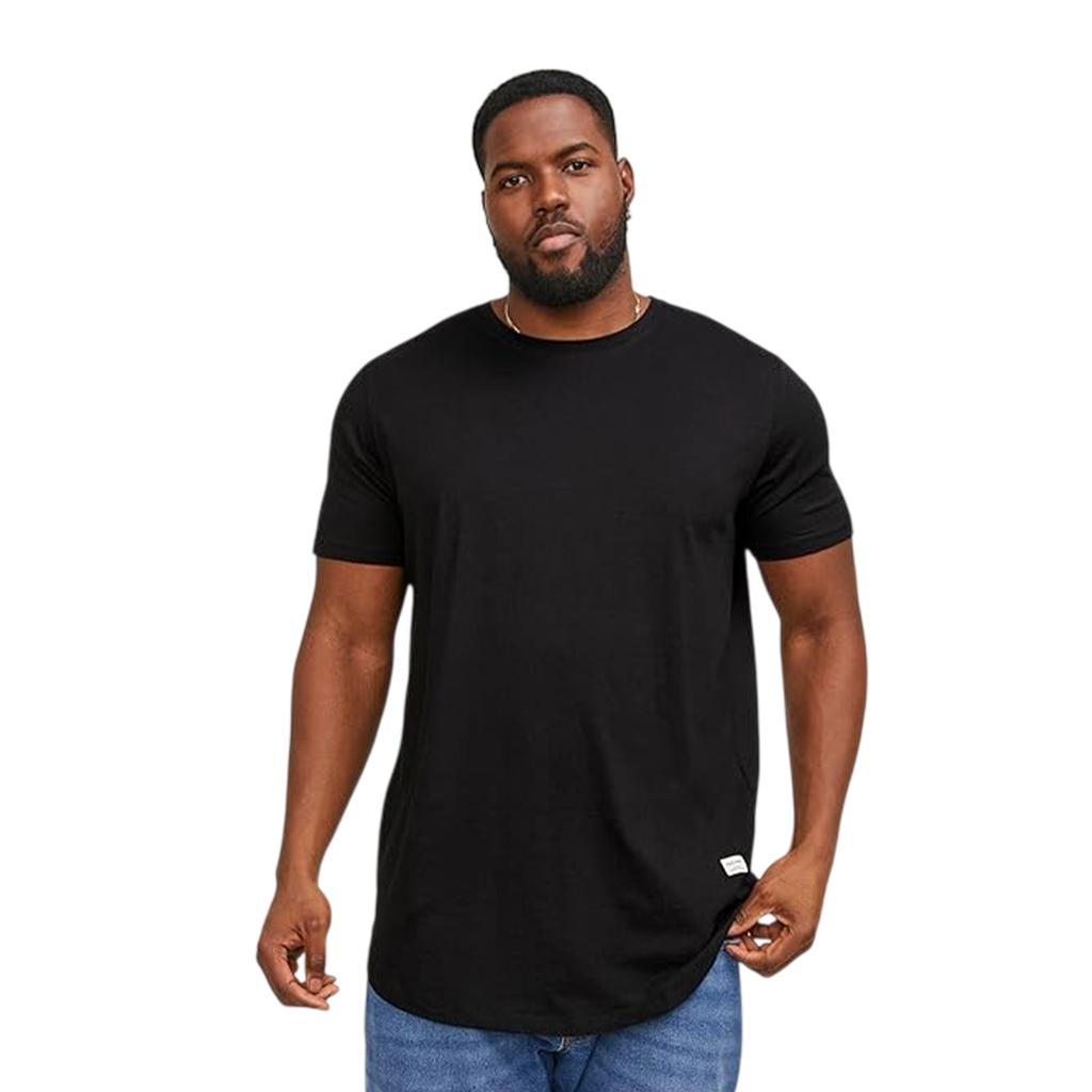 Jack And Jones Mens Noa Plain Plus T-Shirt