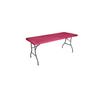 1Pc Table Cloth Non-polishing Table Cover Close-fitting Spandex Polyester Folding Rectangular Washable Picnic Elastic Tablecloth