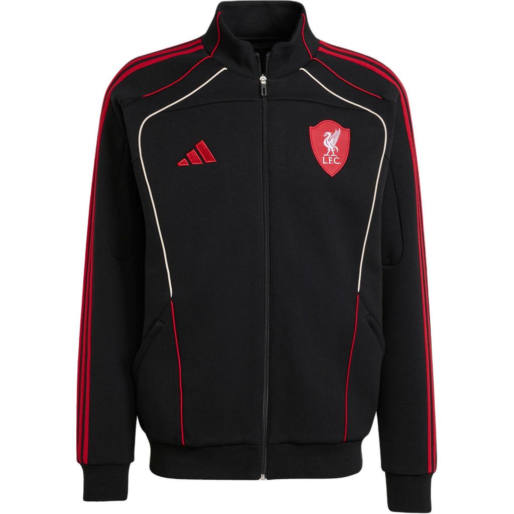 Adidas Liverpool Team Sports Football Fitness Training Breathable Stand Collar Casual Jacket Men Jackets JW5475