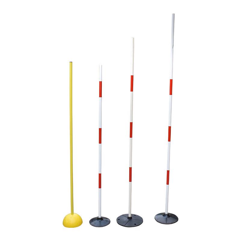 Military Style Training Marker Pole with Cast Iron Base