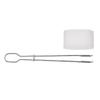 Stainless Steel Cup Brush Bottle Brush Scrubber with   Handle with Hanging   for Cleaning Wine Glasses, Tumblers and