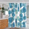 Bathroom Thickened Waterproof Curtain Mildew Proof Shower Curtain Shower Partition Curtain Shower Curtain Bathroom Curtain Free Perforation