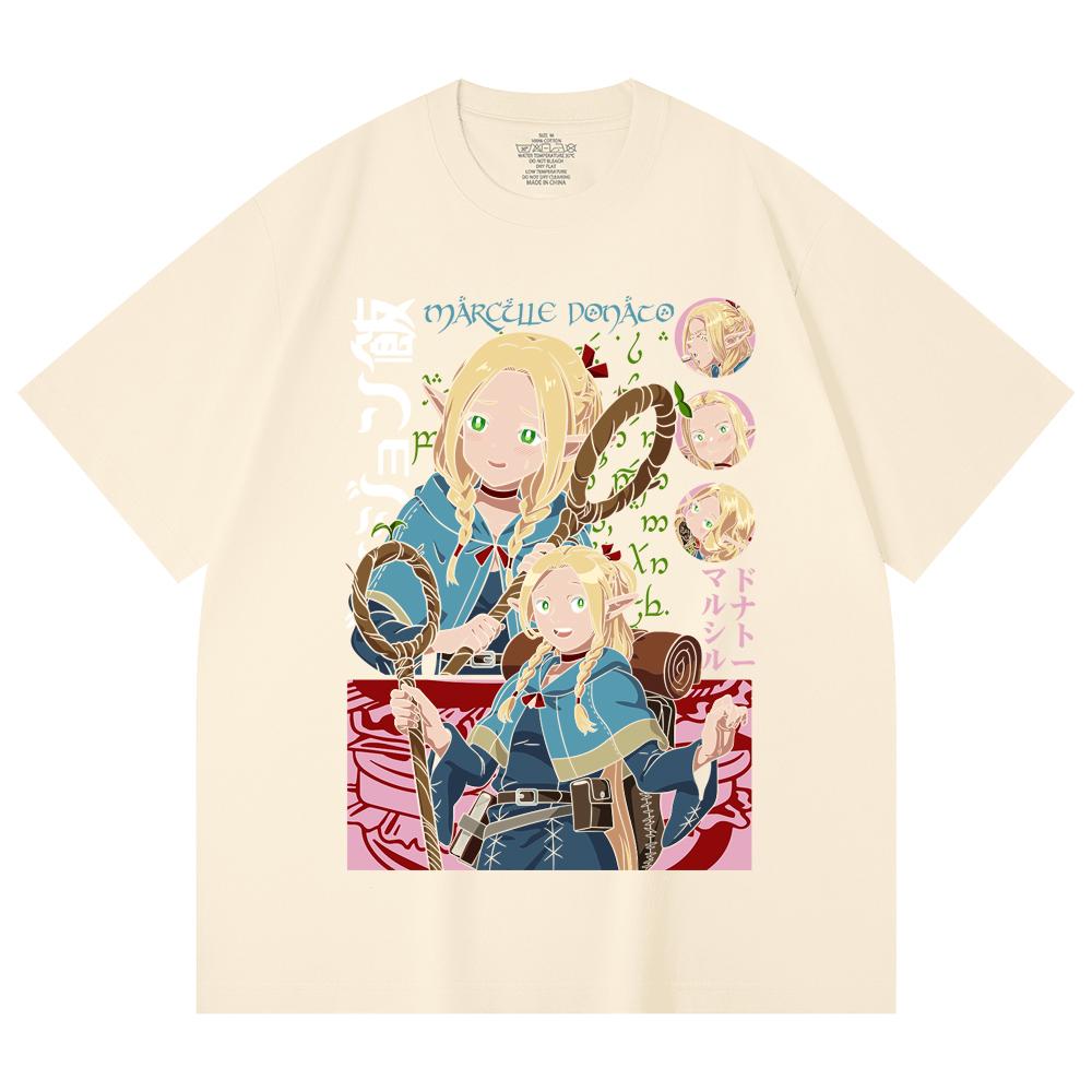 230 Gsm 100% Cotton Delicious in Dungeon V3 Marcille Print Unisex Heavy Cotton T Shirt