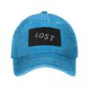 Lost Baseball Cap Trucker Hat Beach Hat Hood Sailor Cap for Unisex Caps Unisex Womens