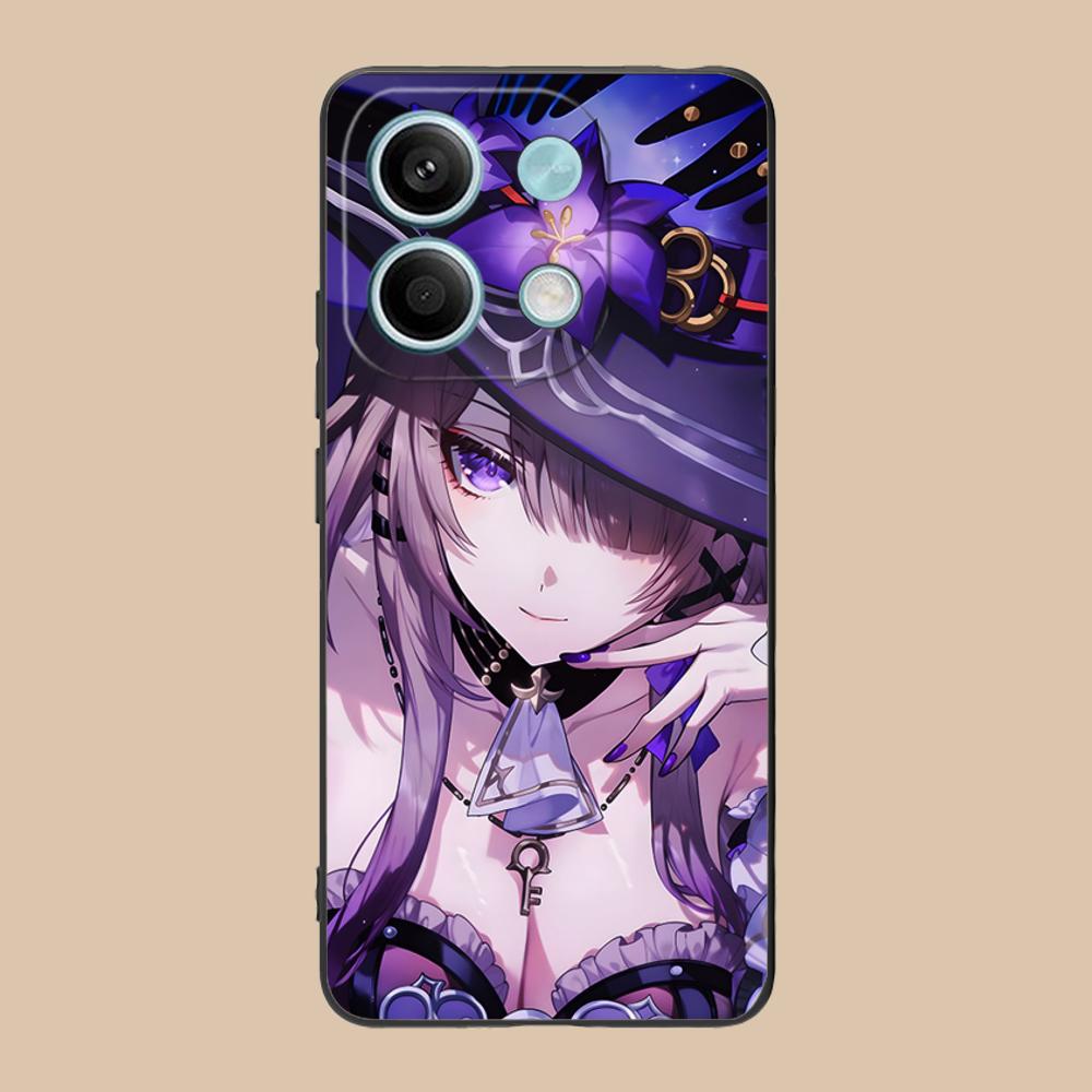HSR Herta Matte TPU Mobile Phone Case for POCO M7 M6 M5 M4 M3 X7 X6 X5 X4 X3 Pro GT 5G Colorful Printing Cover
