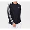 Adidas D2M 3-Stripes Long Sleeve Tee Men Tops Black EI5647