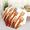 1pc Giraffe Frog Automatic Open/Close Umbrella Compact Folding Umbrella, All-Season Portable Umbrella for Women/Men300