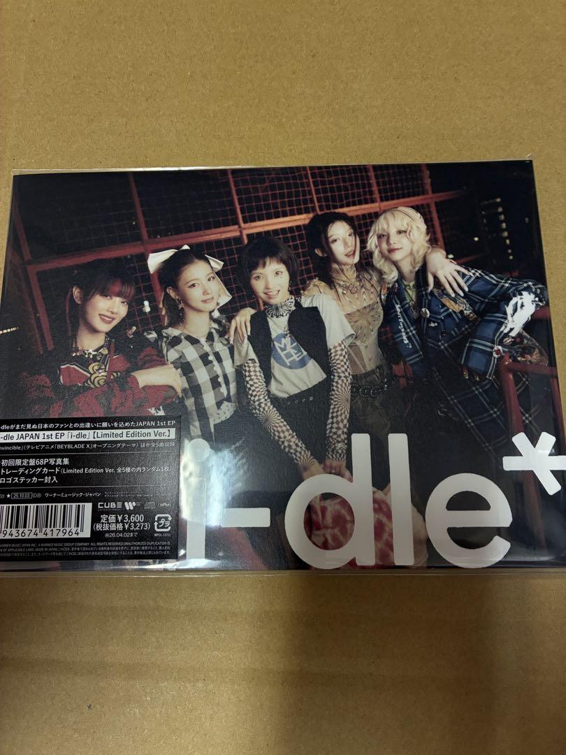 

[USED] Trading card included i-dle i-dle Limited Edition Ver.