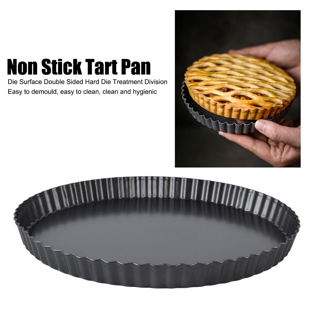 Non Stick Tart Pan Carbon Steel Pizza Pan New Baking Pan  Oven Cooking