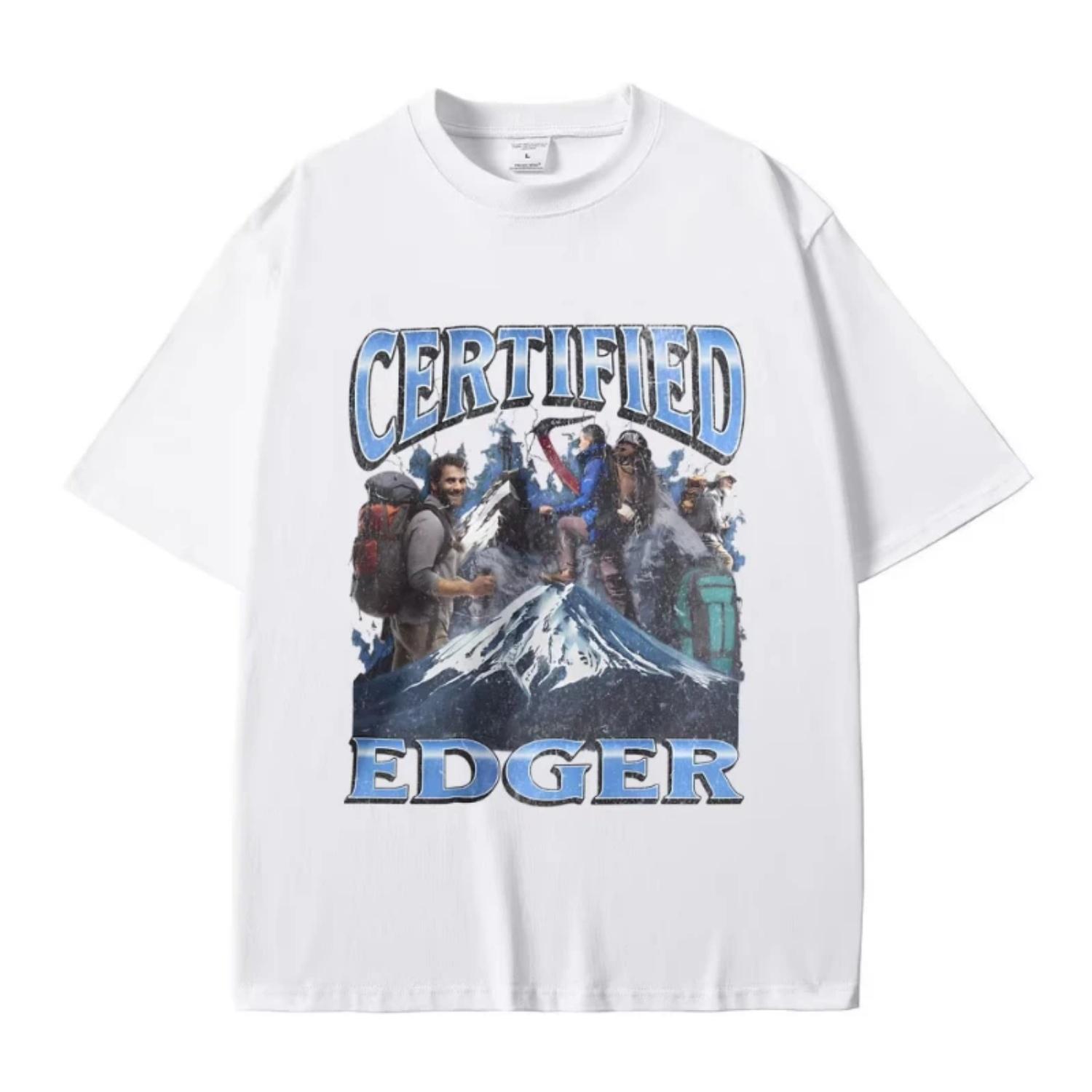 

Funny Offensive Mountain Hiker Graphic T Shirts Men Women Vintage Oversized Streetwear Male Fashion Casual Pure Cotton T-shirt S чёрный