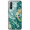 Tempered Glass Case For Oppo Reno 3 Pro 5G Case 6.5" Hard Phone Back Cover Soft Bumper For Oppo Reno3 Pro Case Funda Para PCRM00