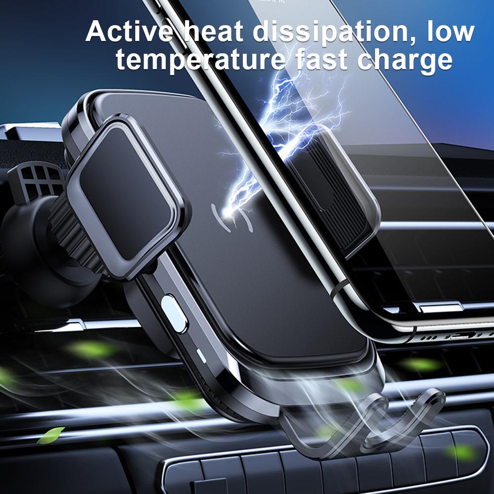 Portable Car Mobile Phone Wireless R Charging Device High Speed 15W Fast Accessory