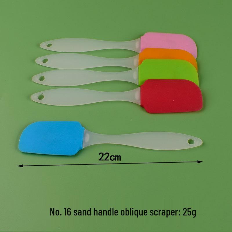 In-Stock High-Temperature Resistant Soft Silicone Spatula for Cake and Baking.