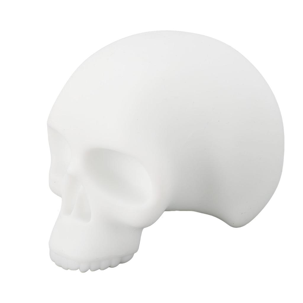 Tattoo Practice Skull Silicone Realistic Delicate Texture Tattooing Skull Model for Designing Artwor