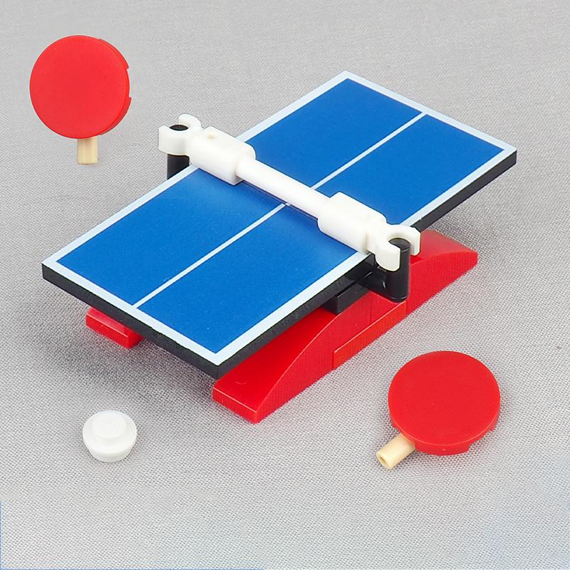 MOC Arena Building Blocks Racing Console Poker Board Game Mahjong Machine Yacht Patrol Boat Billiards Ice Hockey Table Brick Toy