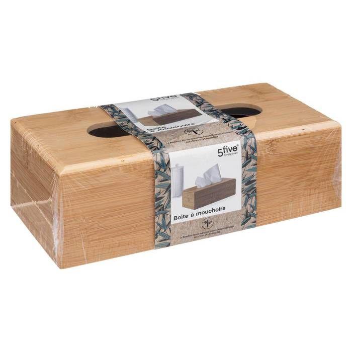 5five - boîte à mouchoirs bambou