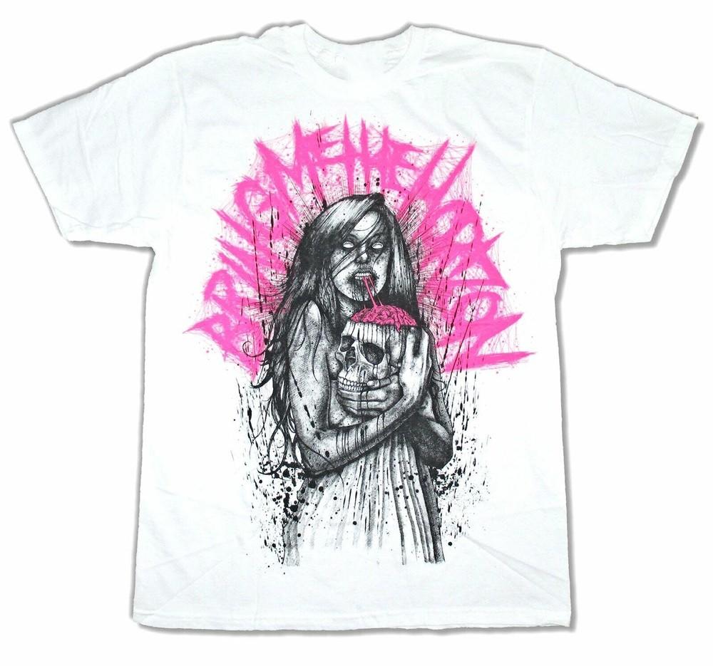Bring Me The Horizon Zombie Brain Black Men S-234XL T-shirt NG2360 Unisex T-Shirt XL