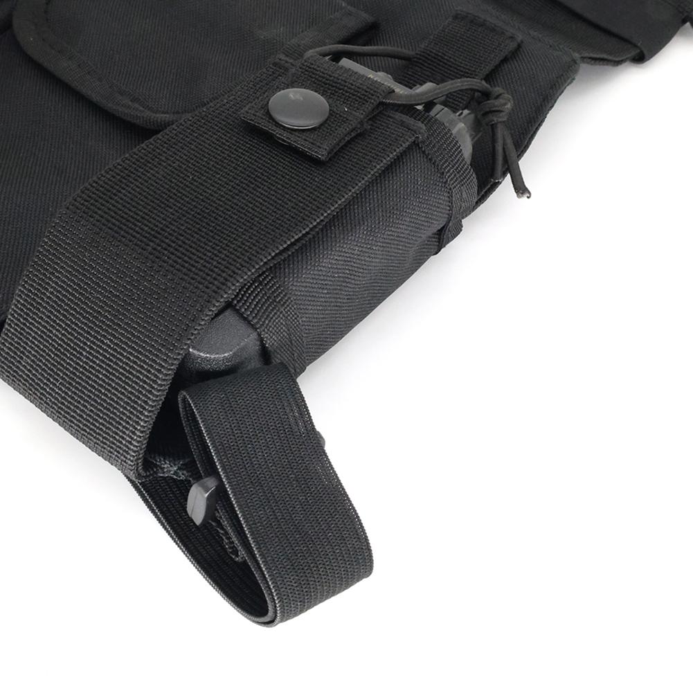 Radio Harness Chest Front Pack Adjustable Strap Vest Rig Carry Bag Lightweight for Baofeng UV-5R UV-82/BF-888S TYT/Motorola ICOM