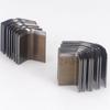 1Set Handmade Stamping Tools for Faux Leather, Metal Cutting Knife Mold, R-Angle Knife Mold, DIY Round Corner Cutting Knife Mold