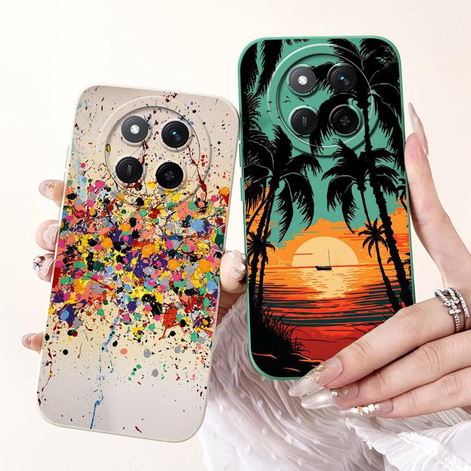 For Honor X9C Case Honor X60 Pro BRP-AN00 Cute Panda Cartoon Cover Soft TPU Phone Cass For Honor X9C HonorX60 Pro HonorX9C Shell