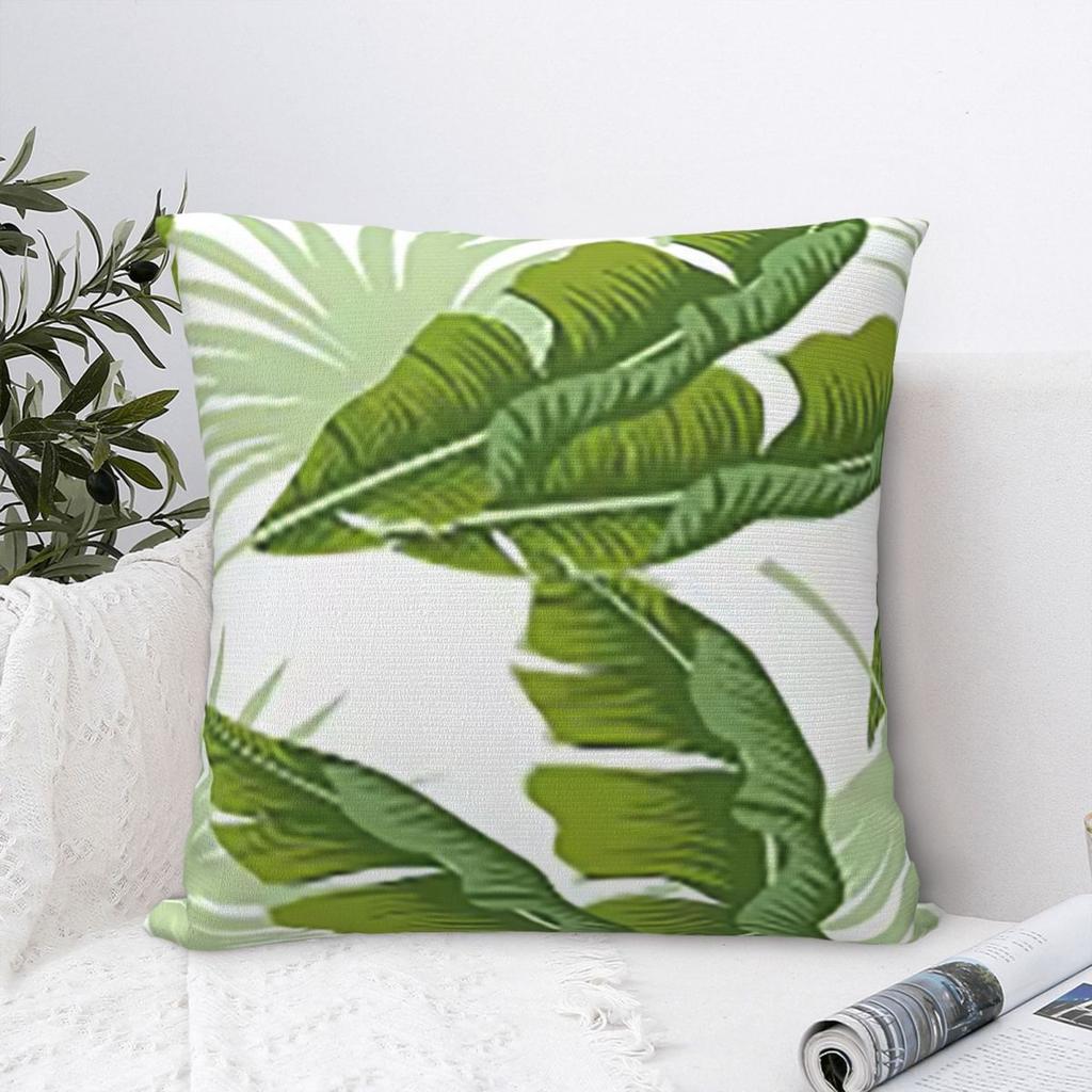 Modern Tablecloth Tropical Leaf Design Pillowcase Cushion Comfort Throw Pillow Sofa Cushions Used for Home Bedroom Living Room