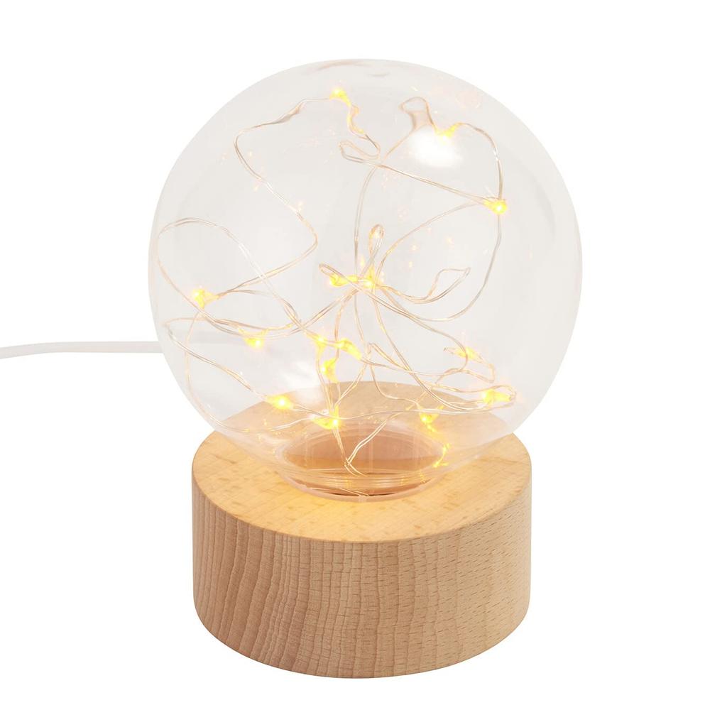 This enchanting dome-shaped LED light, measuring 10 x 10 x 13.5cm high, creates a relaxing and ambiance-filled room. Its soft, relaxing light is USB-p