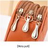 Crossbody Bag 3 Layer Crossbody Leather Shoulder Bags And Clutches Vintage Doctor Bag Purse For Women