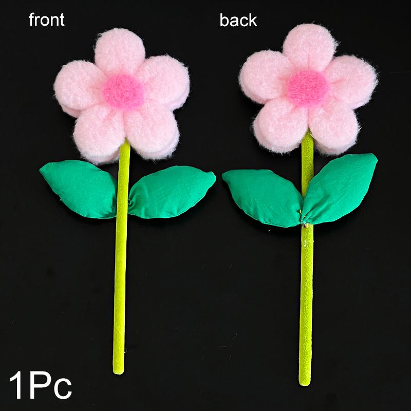 

1 шт. Тканевый цветок Цветочная ветка Украшения Плюшевый тканевый цветок Настольное украшение Одиночный цветок Креативный 23 см