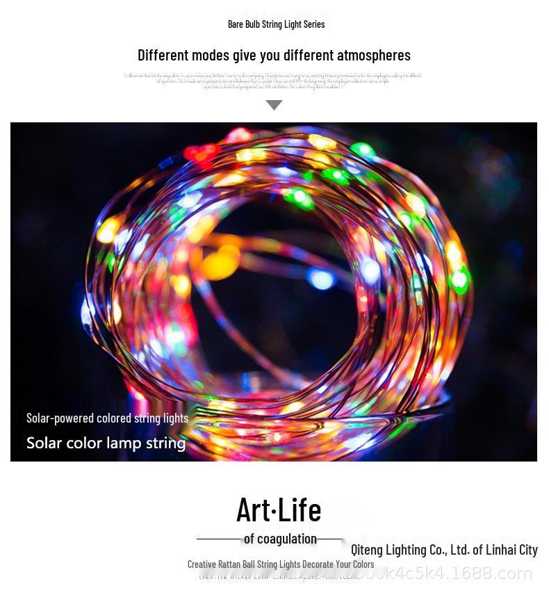 3x3 Copper Wire LED Curtain Lights with USB Remote - Eight Function Icicle Lights for Christmas Decoration