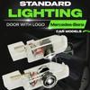 Led Car Door Logo Welcome Shadow Light Laser Projector Ghost Lamp For Benz R GL ML M Class X164 4MATIC R300 R320 ML300 ML500