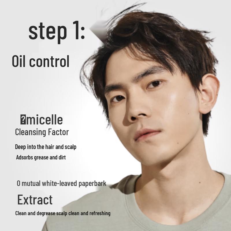 Liran Men's Sea Salt Mojito Anti-Dandruff Shampoo