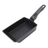 Aluminum Tamagoyaki Pan Non Stick Coating Beige Black Omelette Pan Heat Proof Handle Detachable Handle Egg Roll Skillet