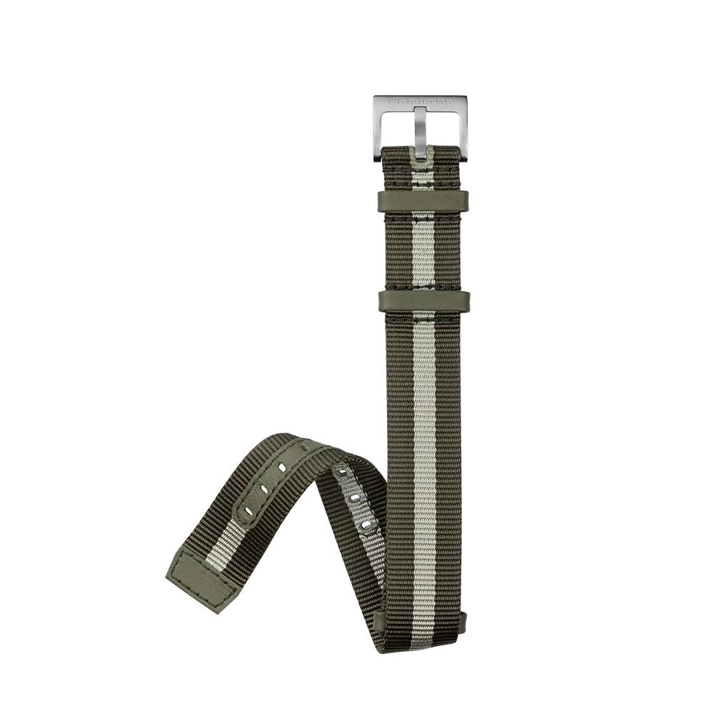 [Hamilton] Green, Beige NATO Strap 20mm H6006821021