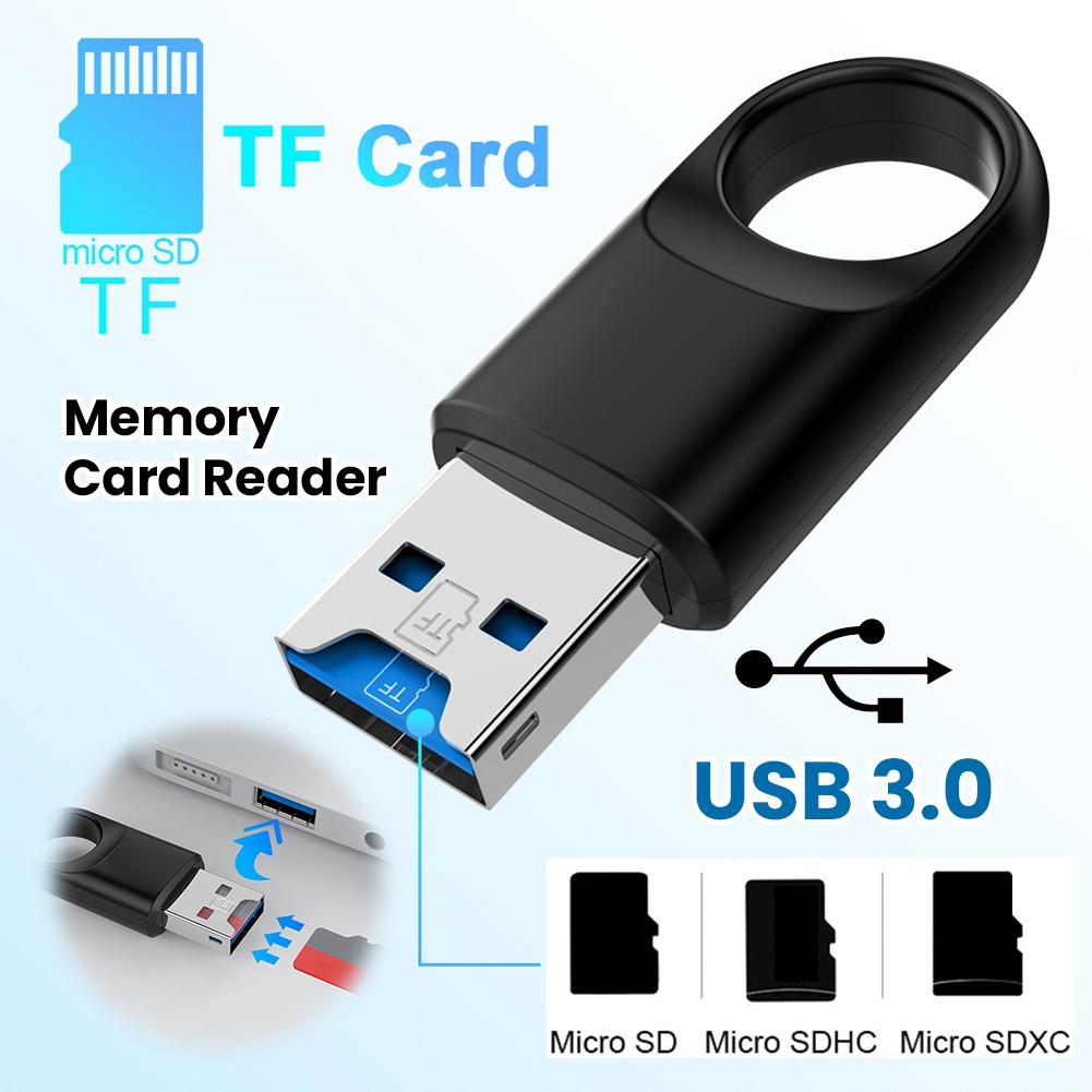 Flash Memory Card Adapter Hub High Speed USB 3.0 Memory Card Reader Adapter for TF SD PC Computer Laptop Accessories