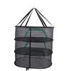 Hanging Drying Mesh Breathable Polyester Foldable Multi Layer Versatile Drying Rack with Zipper for Fish Vegetable Fruits Petal