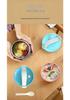 Portable Insulated Stainless Steel Soup Bowl with Spoon for Office, Students, and Children