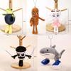 16-18cm Italian Brainrot Plush KeychainsTung Tung Sahur Tungtung Sahur Tralalero Tralala Shark Plush Soft Stuffed Toy Doll Gift