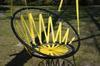 Swing, garden hammock, hanging chair with backrest, rocker