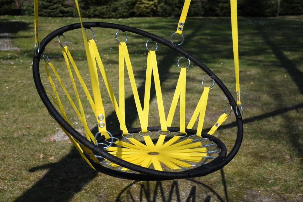 Swing, garden hammock, hanging chair with backrest, rocker