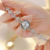 Women's Watch Leaf Bracelet Quartz Watches Gift for Girls Waterproof Wristwatch