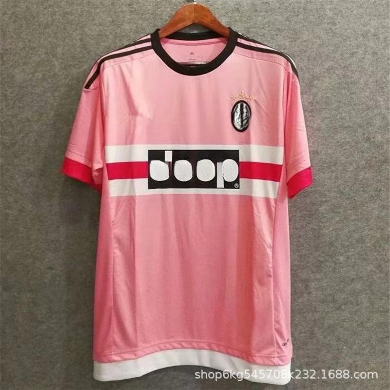

1516 Juventus away jersey pink retro football jersey No. 7 Ronaldo No. 21 Dybala S